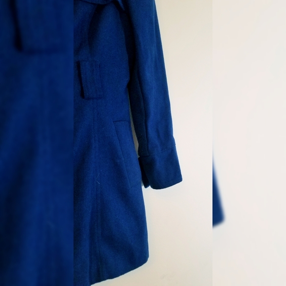 ARDEN B XS Wool Royal Blue Coat - Picture 3 of 7